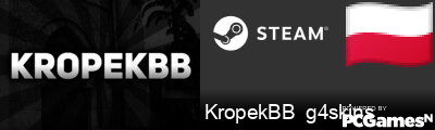 KropekBB  g4skins Steam Signature