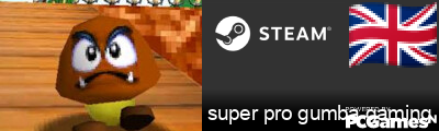 super pro gumba gaming Steam Signature