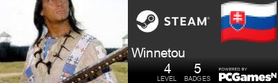 Winnetou Steam Signature