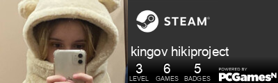 kingov hikiproject Steam Signature