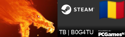 TB | B0G4TU Steam Signature
