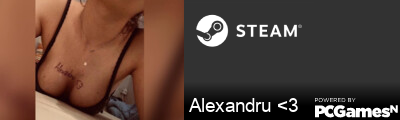 Alexandru <3 Steam Signature