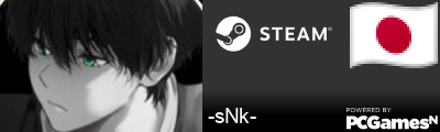 -sNk- Steam Signature