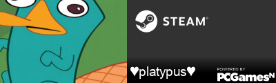 ♥platypus♥ Steam Signature
