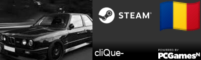 cliQue- Steam Signature