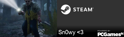 Sn0wy <3 Steam Signature