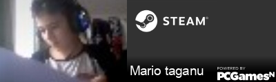 Mario taganu Steam Signature