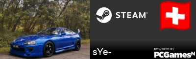 sYe- Steam Signature