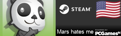 Mars hates me Steam Signature