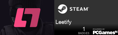 Leetify Steam Signature