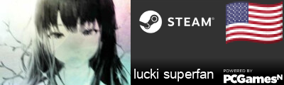 lucki superfan Steam Signature
