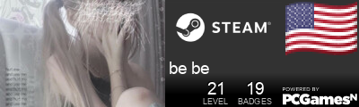 be be Steam Signature