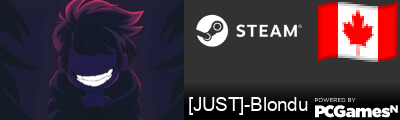[JUST]-Blondu Steam Signature