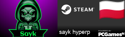 sayk hyperp Steam Signature