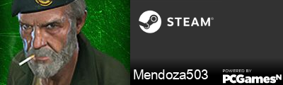 Mendoza503 Steam Signature