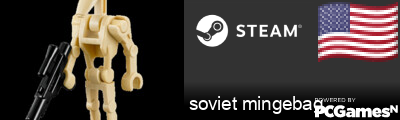 soviet mingebag Steam Signature