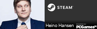 Heino Hansen Steam Signature
