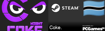 Coke. Steam Signature