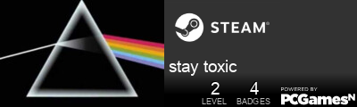 stay toxic Steam Signature