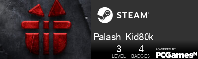 Palash_Kid80k Steam Signature