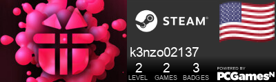 k3nzo02137 Steam Signature