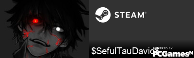 $SefulTauDavid$ Steam Signature