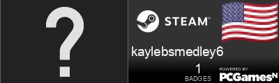 kaylebsmedley6 Steam Signature