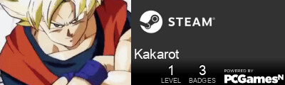 Kakarot Steam Signature