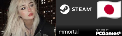 immortal Steam Signature