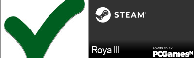 Royallll Steam Signature