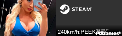 240km/h:PEEK flav Steam Signature