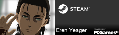 Eren Yeager Steam Signature
