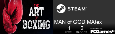 MAN of GOD MAtex Steam Signature