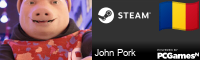 John Pork Steam Signature