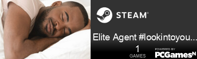 Elite Agent #lookintoyourheart Steam Signature