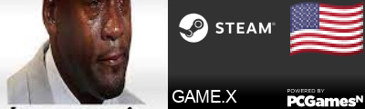 GAME.X Steam Signature